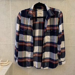 Plaid button down flannel